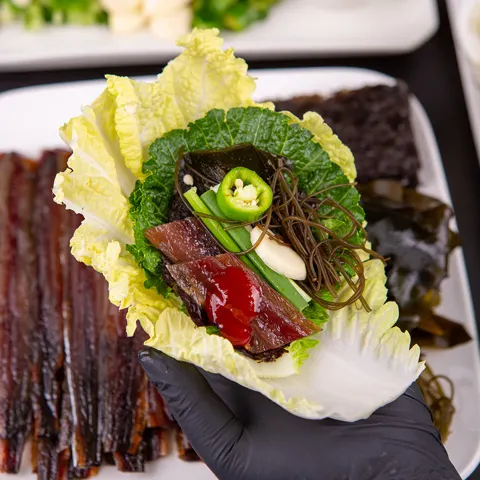 포항 구룡포 과메기 10미 야채세트 (25,820원/네멤무배)