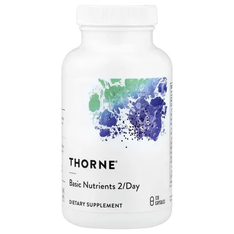 Thorne (쏜리서치), 기본 영양소 2/일, 캡슐 120정