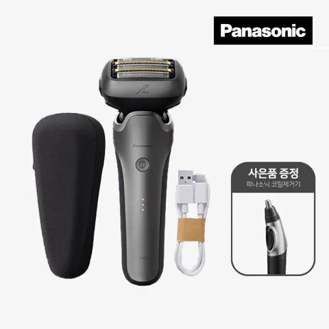 (날망증정)파나소닉 람대쉬 PRO 5중날 전기 면도기 ES-L550U