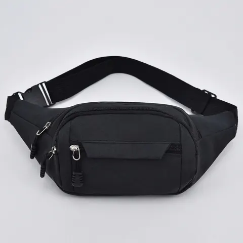 쉬블링로브 멀티 짚 힙색, BLZ0205, 블랙, 1개(4,750원, 무배)