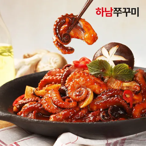 하남쭈꾸미(350g/500g) 4팩 또는 하남오징어(300g/420g) 4팩
