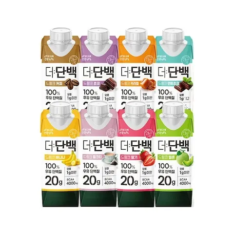 빙그레 더단백 드링크 250ml 36팩 골라담기 (43,267원/무료)