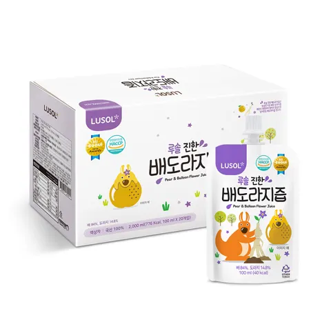 아빠새) 루솔 배도라지즙 100포 추운날씨 먹으면 감기 뚝!