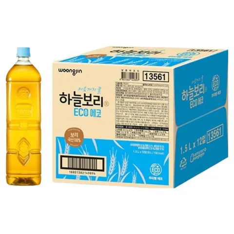 하늘보리 에코 무라벨 1.5L 12개