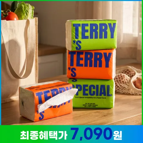 뽑아쓰는 키친타올 150매X6팩 총900매. 7090원 무배