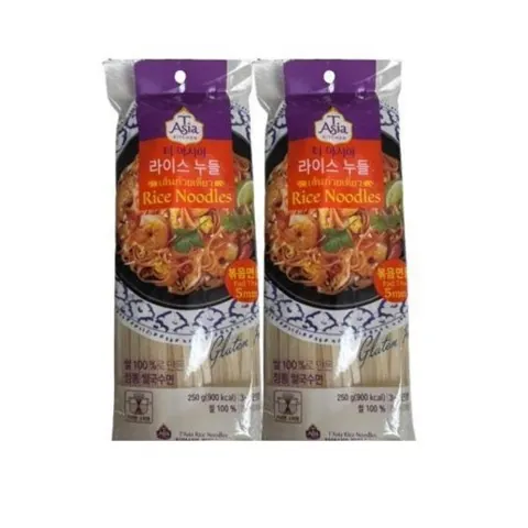 티아시아키친 라이스누들 볶음면용 5mm