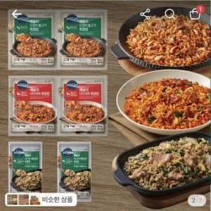 애슐리 볶음밥3종,오징어2+대파제육2+미나리대패2ㅡ11,990원