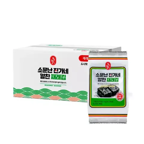 소문난 진가네 알찬 재래김 54봉 (14,900원/무료)