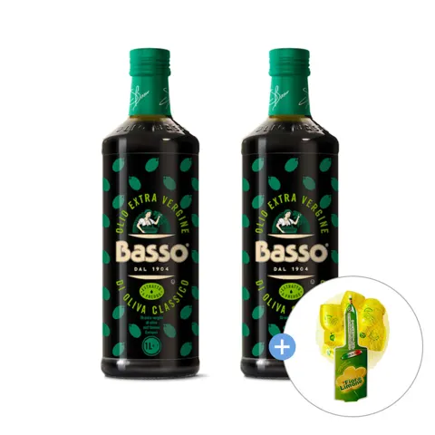 바쏘 엑스트라 버진 올리브유 1L 2개+피오디 레몬48ml 증정 (29,900원/무료)