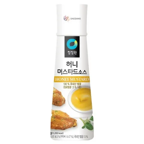 청정원 허니 머스타드 소스