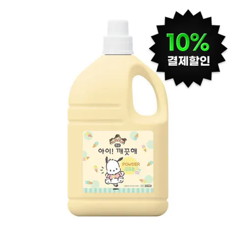 아이깨끗해X포차코 핸드워시 대용량 리필 4.5L +시나모롤 공용기 증정