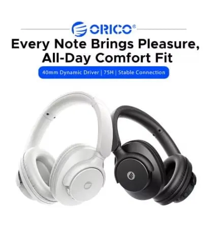 ORICO 무선 오버이어 블루투스 헤드폰($23/무료)