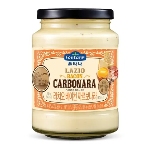 폰타나 라치오 베이컨 까르보나라 파스타소스 1개