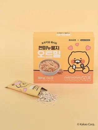 헤이오트 현미 누룽지 오트밀 12봉 6200원