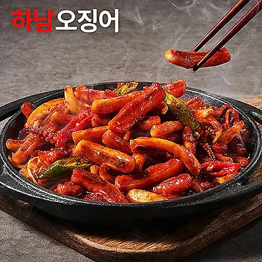 [하남오징어] 420g 오징어볶음 6팩