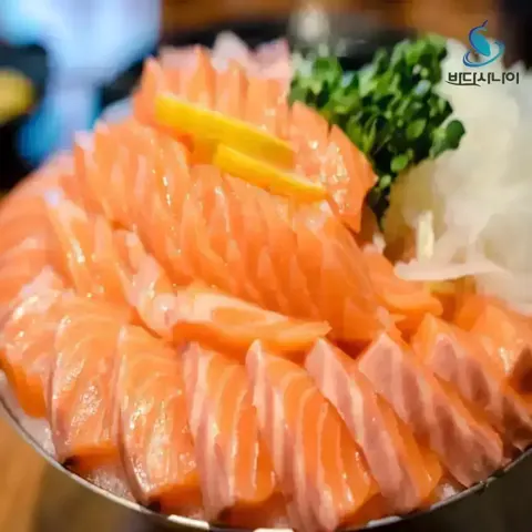 노르웨이 생연어 필렛 딥스킨 1kg