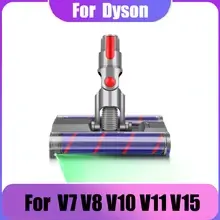 [다이슨부품]V7 V8 V10 V11 V15 LED 브러시헤드($17),V6 V7 V8 V10 V11 V15 호환용배터리($16)/무료