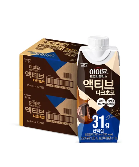 하이뮨 프로틴 밸런스 액티브 다크초코 24개
