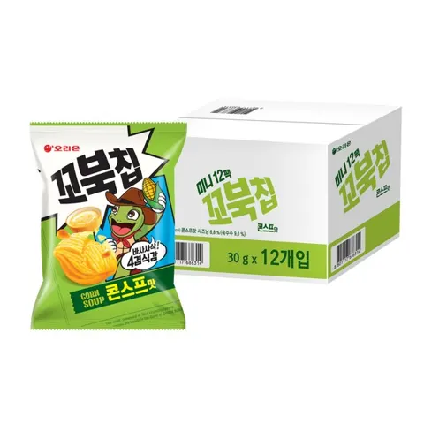 꼬북칩 미니 콘스프맛 30g 12개 5,450원