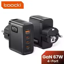 투키 40W GaN 충전기 KR플러그($5.48), 67W GaN 디스플레이 충전기 KR플러그($8.97)