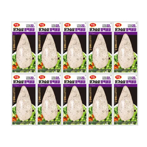 하림 닭가슴살 블랙페퍼맛 100g x 10개입 (18,610원/무료)