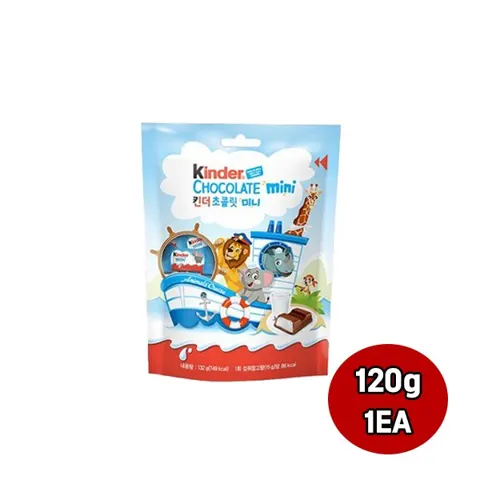 킨더 초콜릿 미니 20p, 120g, 1개