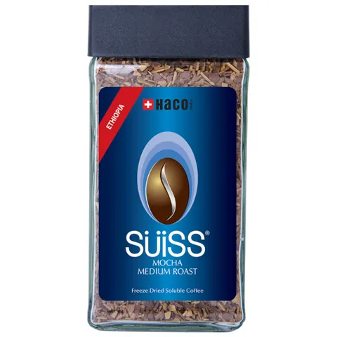 하코 스위스 모카 미디엄 로스트 인스턴트 커피 100g