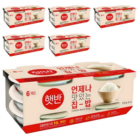 햇반 210g 36개 개당 495원