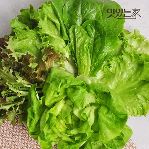 당일수확 유럽샐러드 채소1kg (7,900원/무배)