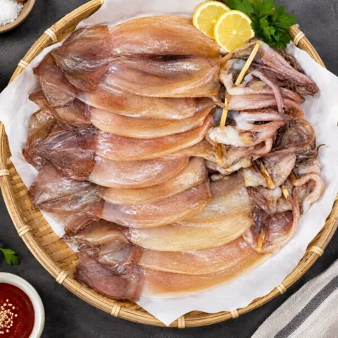 반건조 오징어 5마리 (9,980원/무료)