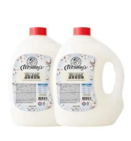 마미스 섬유유연제 2.5L 2개 베이비코튼향 (8,762원/무료)